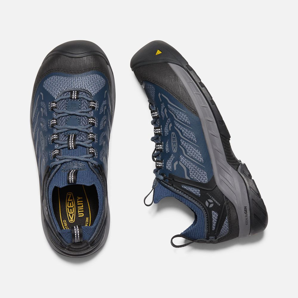 Keen Arbetsskor Dam Marinblå/Grå - Flint Ii Sport (Carbon-Fiber Toe) - 795106YAC